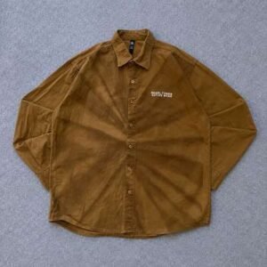 Y2k brown shirt